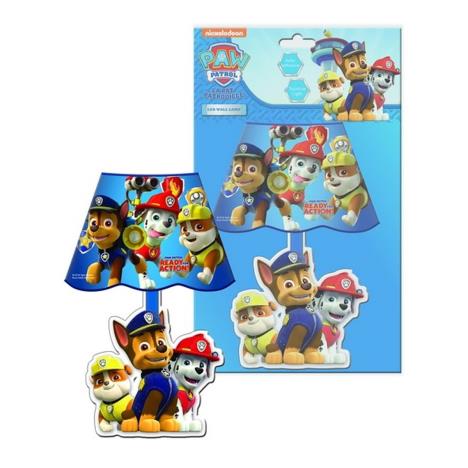Paw Patrol Ready For Action LED Wall Lamp £3.49
